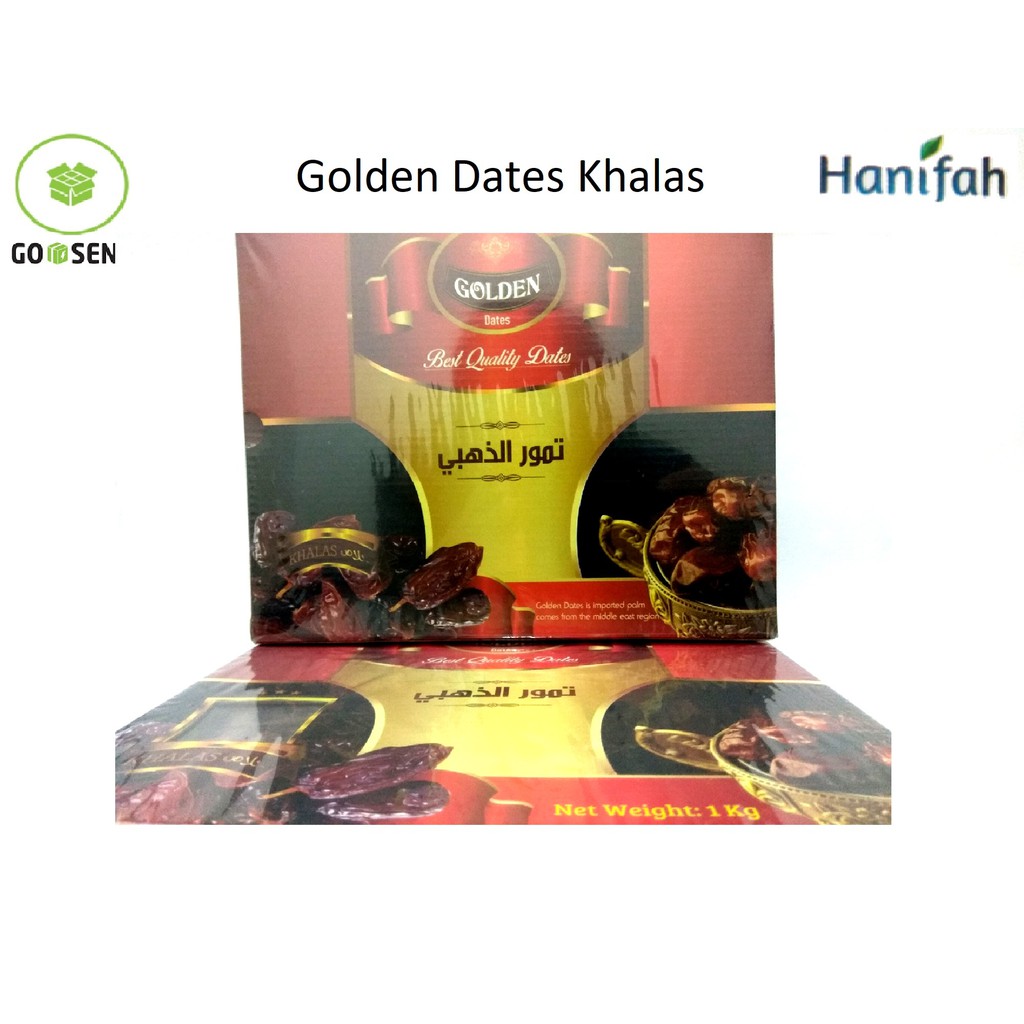 

Golden Dates Khalas - Kurma Khalas 1 Kg