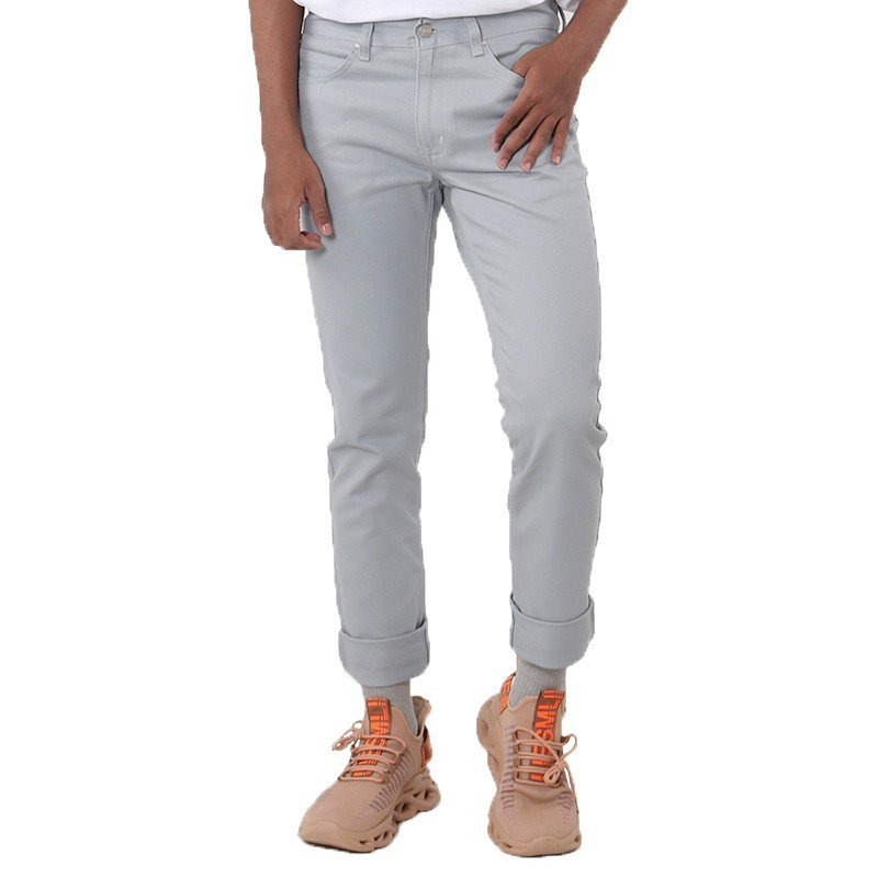 Edwin Celana Jeans Chinos Milan-018 Regular Fit Pria Panjang Titanium