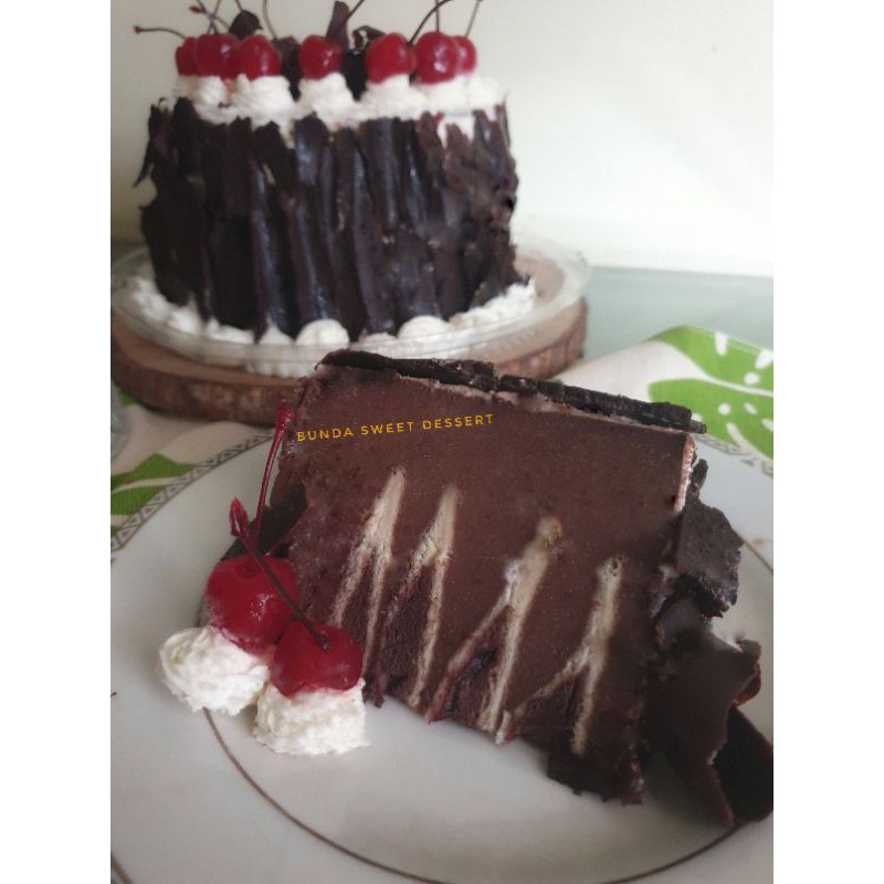 

Puding BlackForest/Puding Ulang Tahun/Tart Puding/puding cake