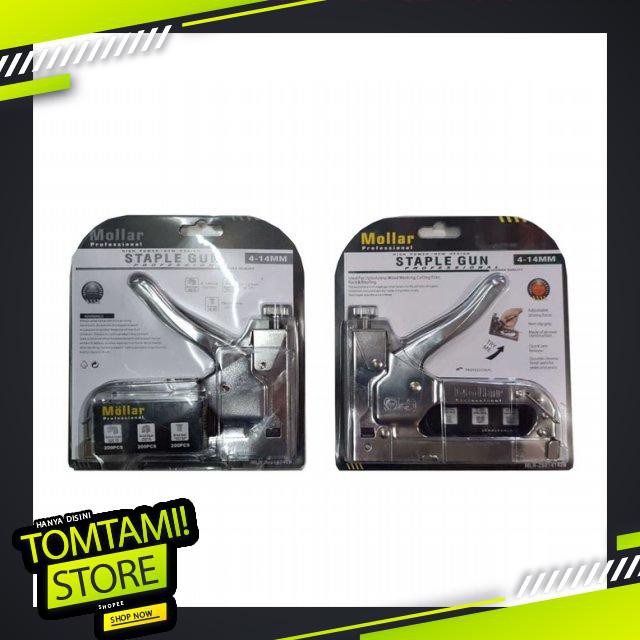 

TOM136 - MOLLAR STAPLE GUN TM136 3 IN 1 WAY HEAVY DUTY STAPLES TEMBAK HEKTER JOK BY TOMTAMI