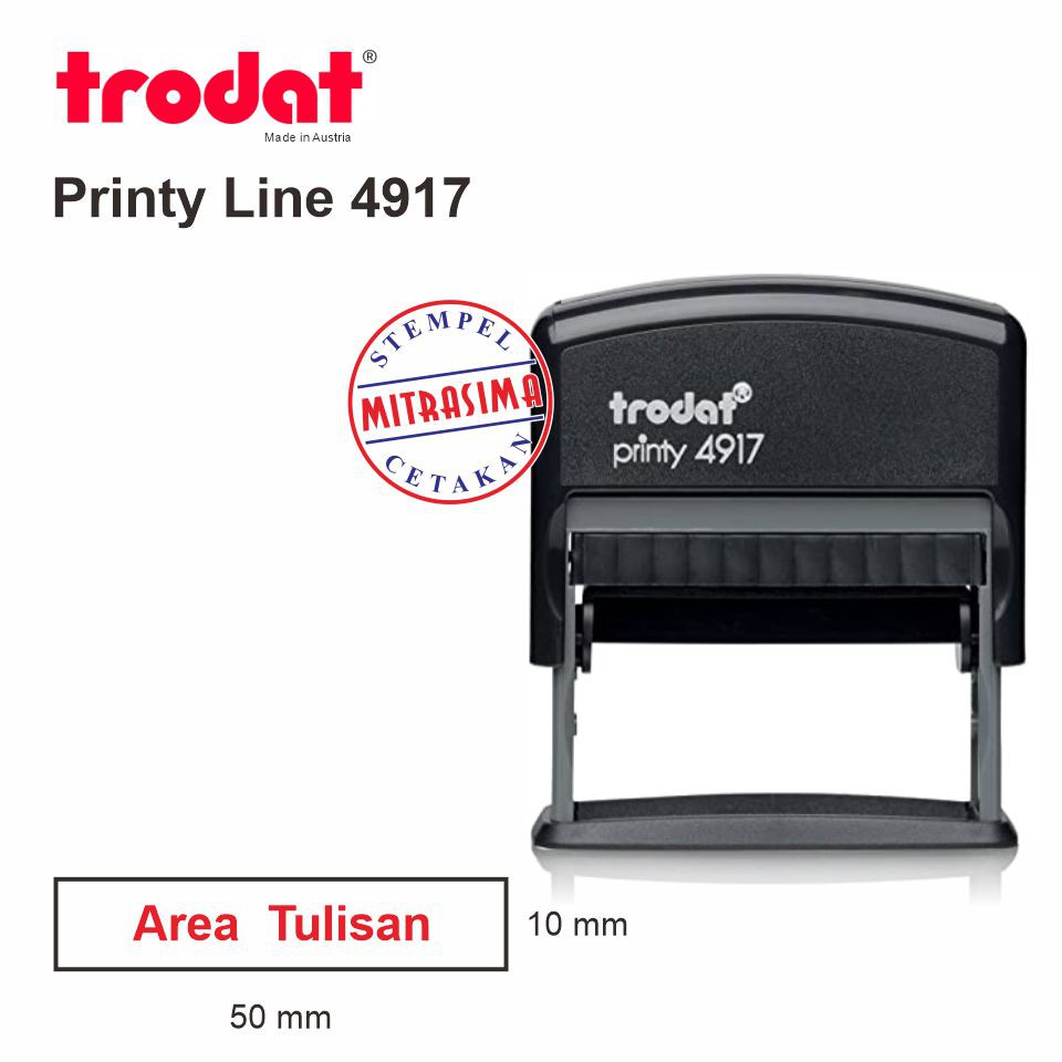 

Stempel Trodat 4917 ( Model Persegi )