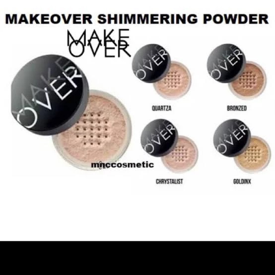 ❤ jselectiv ❤ MAKE OVER Shimmering Powder | Bedak MAKE OVER Dengan Hasil Akhir Bercahaya/Kilau