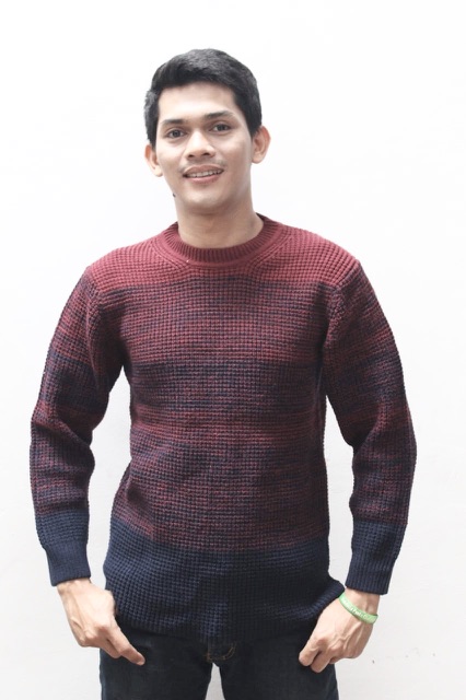 IMPORT BELI 2 GRATIS 1 Sweater Rajut Wool Musim Dingin Infinity Baju Winter James