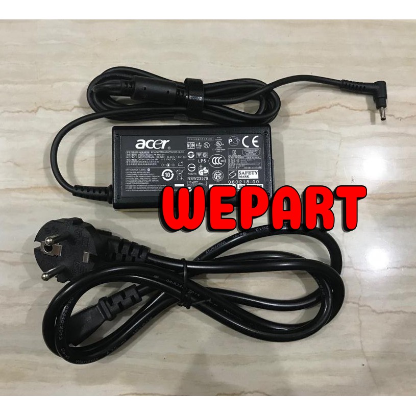 Adaptor Charger Laptop Acer 19V 2.37A 3.0 x 1.0mm OriginAL Ori