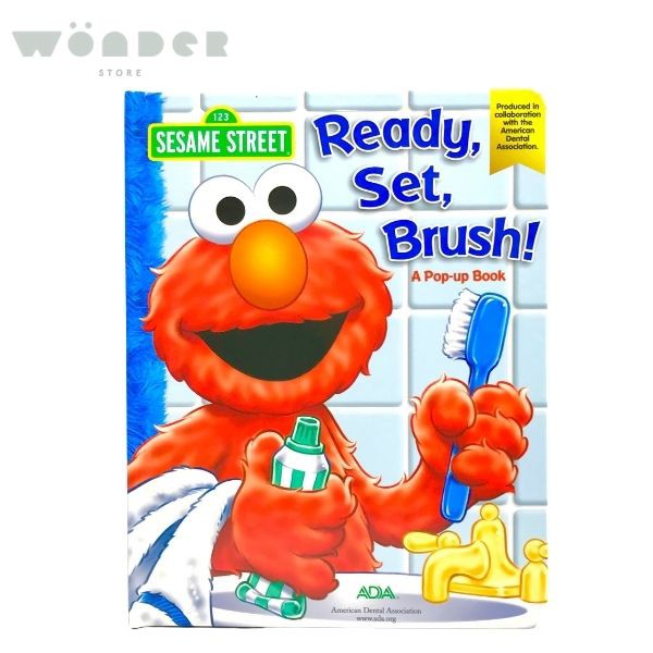 Readers Digest - Sesame Street Ready, Set, Brush A Pop-Up Book