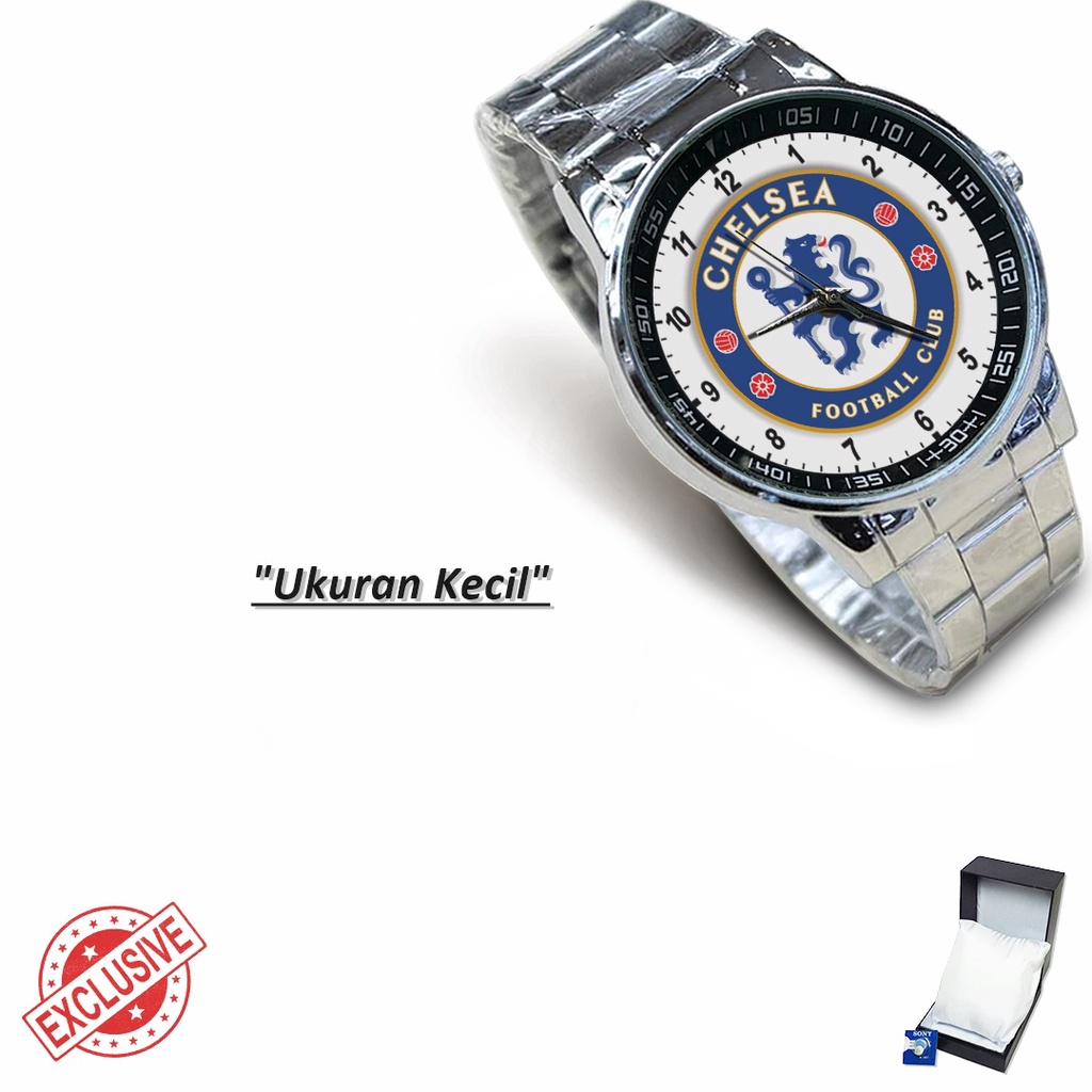 Jam Tangan Rantai Couple CHELSEA FC - 3 (Special)