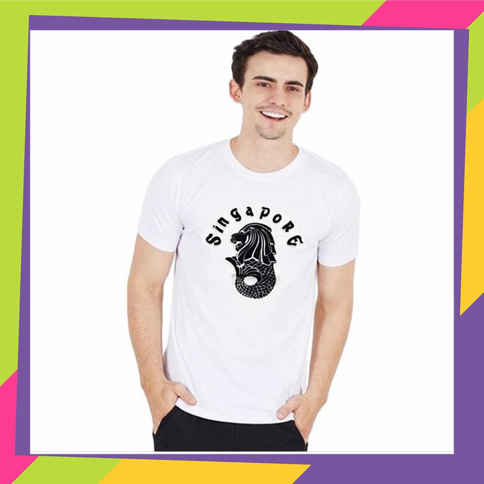 Kaos Negara Singapura - Kaos Souvenir Singapura