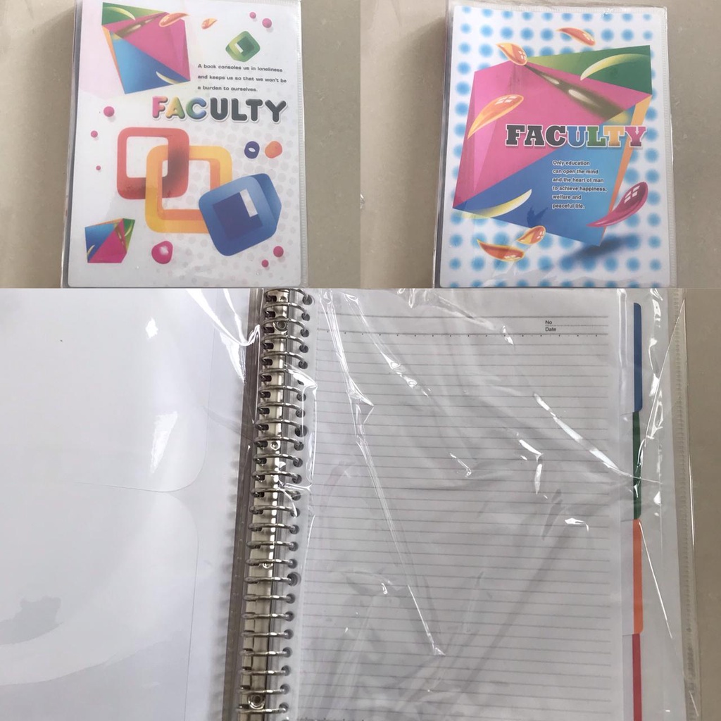 BINDER B5 FACTULTY JOYKO BINDER SEKOLAH BINDER KULIAH