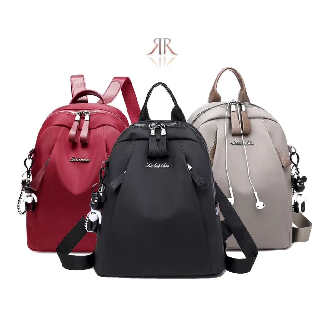 Tas Ransel Wanita Dewasa / Tas Ransel Wanita Korean Style Remaja / Tas Ransel Wanita Terbaru 2022 Kekinian / Tas Ransel Wanita Dewasa Untuk Kuliah / Ransel Wanita Kulit Lembut / Tas Mini Ransel Wanita / Tas Fashion Wanita