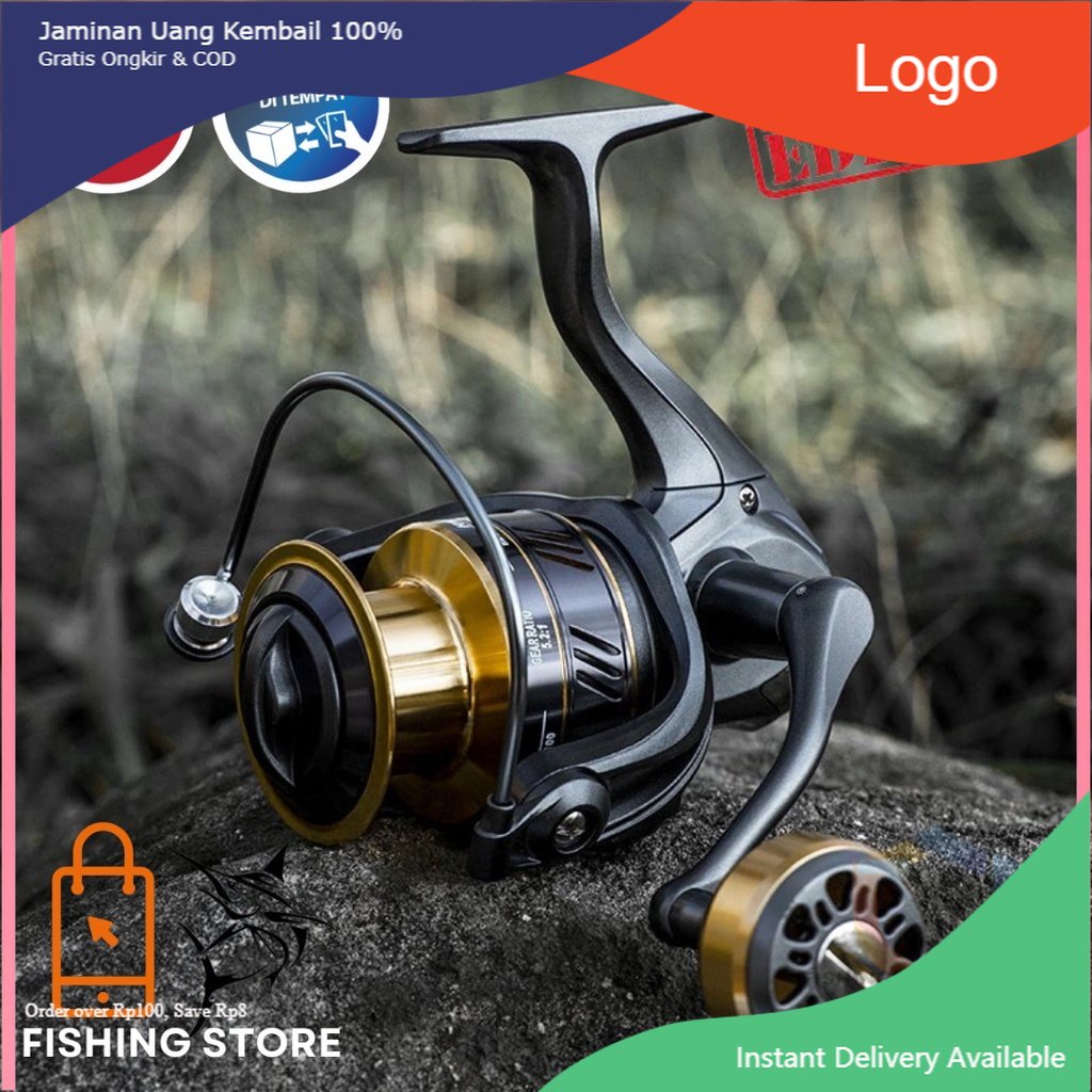 Rel Mancing LINNHUE SERIES HE2000 HE3000 HM3000 HK3000 HK4000 HM4000  HC3000 Gulungan Katrol Series 