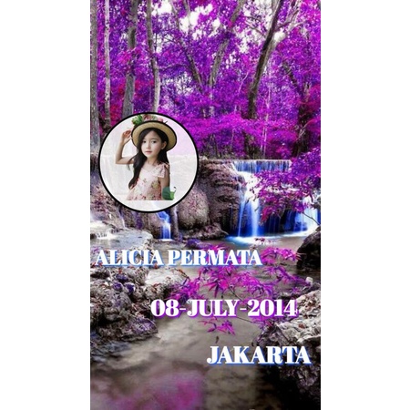 

Sticker photo sekalian nama,photo, dan tanggal lahir anda 0007