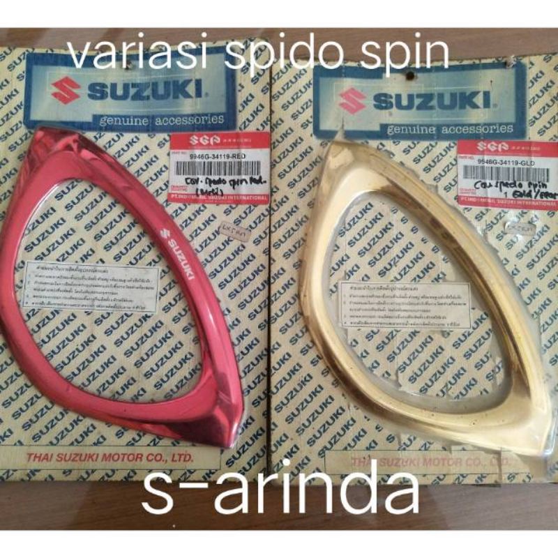 COVER SPIDOMETER SPIN VARIASI TAMBAHAN SPEEDOMETER SPIN ORIGINAL SUZUKI ASLI SGA