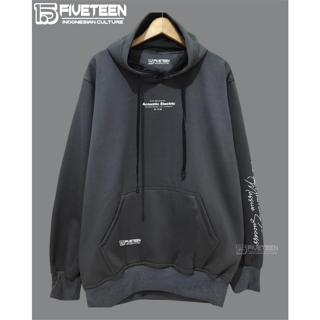 sweter pria distro original bandung 15fifteen warna abu abu paralon acoustic electric hudie dewasa pria murah cod zipper bahan premium sweater buat sekolah anak remaja hoodie terbaru 2021 cowok suwiter bahan tebal halus hoodie fifteen sweater fifften