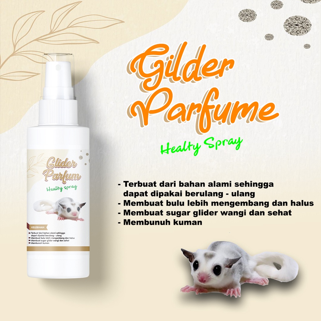 GLIDER PARFUM ALAMI HEALTHY SPRAY EKSTRAK MILK DAN ALOE VERA