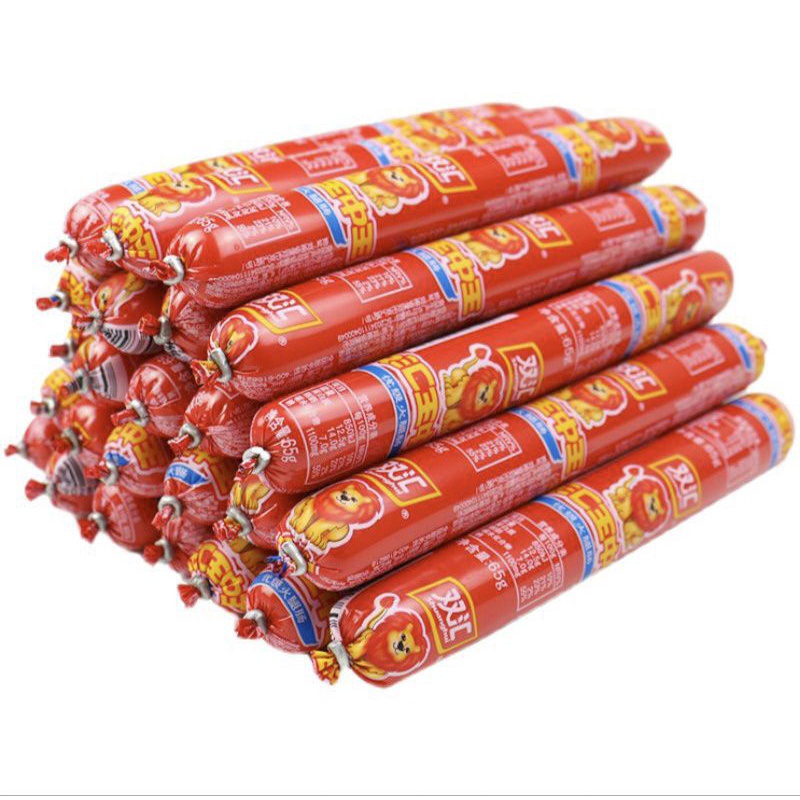 (NON HALAL) 双汇王中王 火腿香肠 Sosis Shuang Hui Wang Zhong Wang Sosis Meat Instan 65g