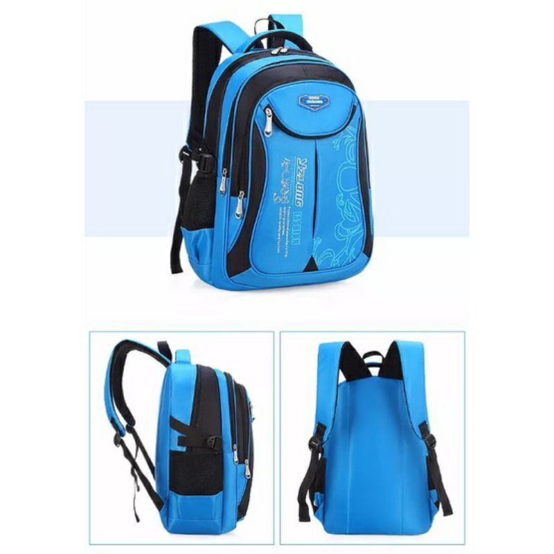 ransel laptop/backpacker/tas ransel/sekolah/bonus/ringkover