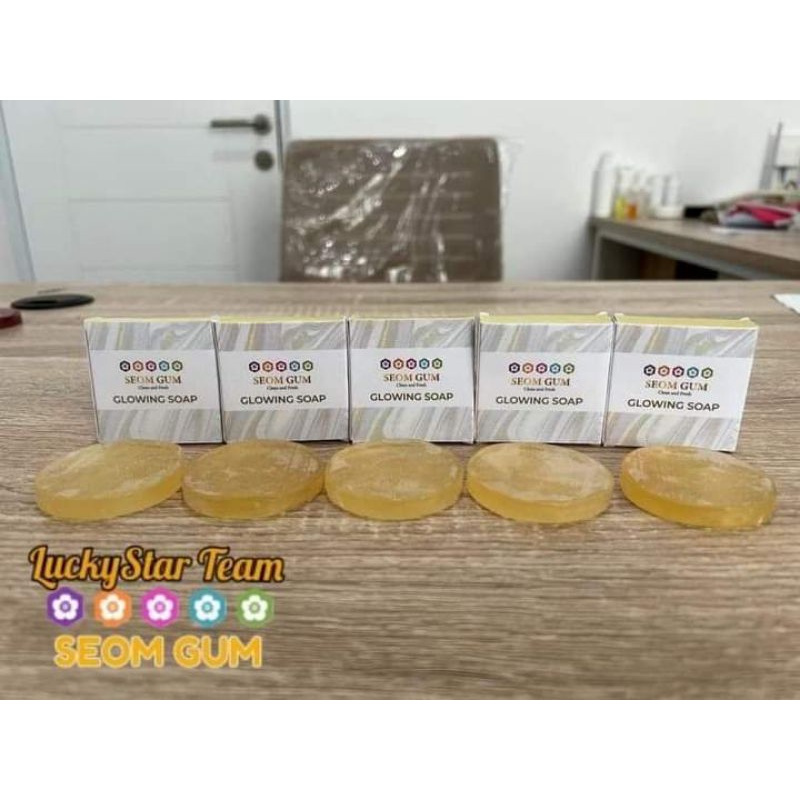 seom gum glowing soap