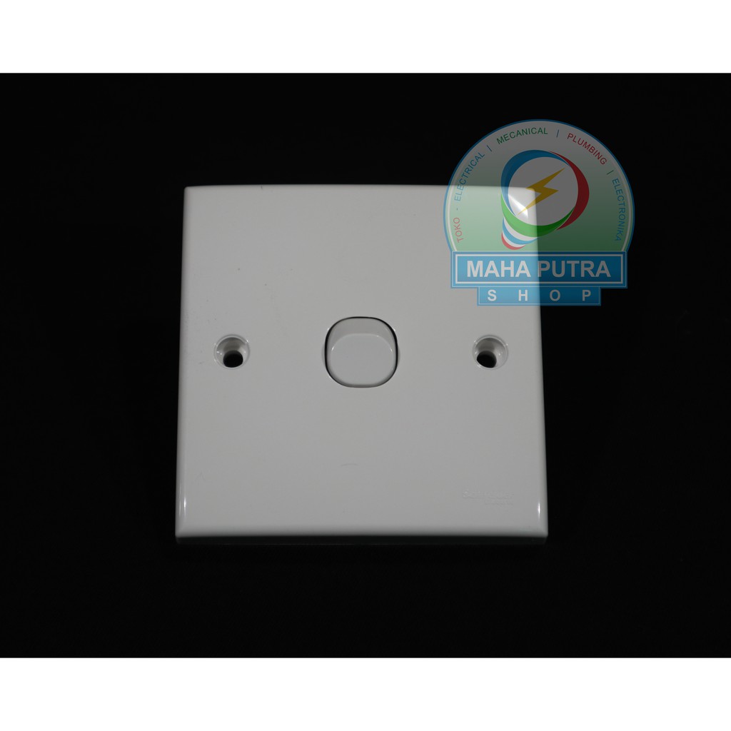 SAKLAR ENGKEL CLIPSAL SATU GANG (SCHNEIDER). SAKLAR LAMPU