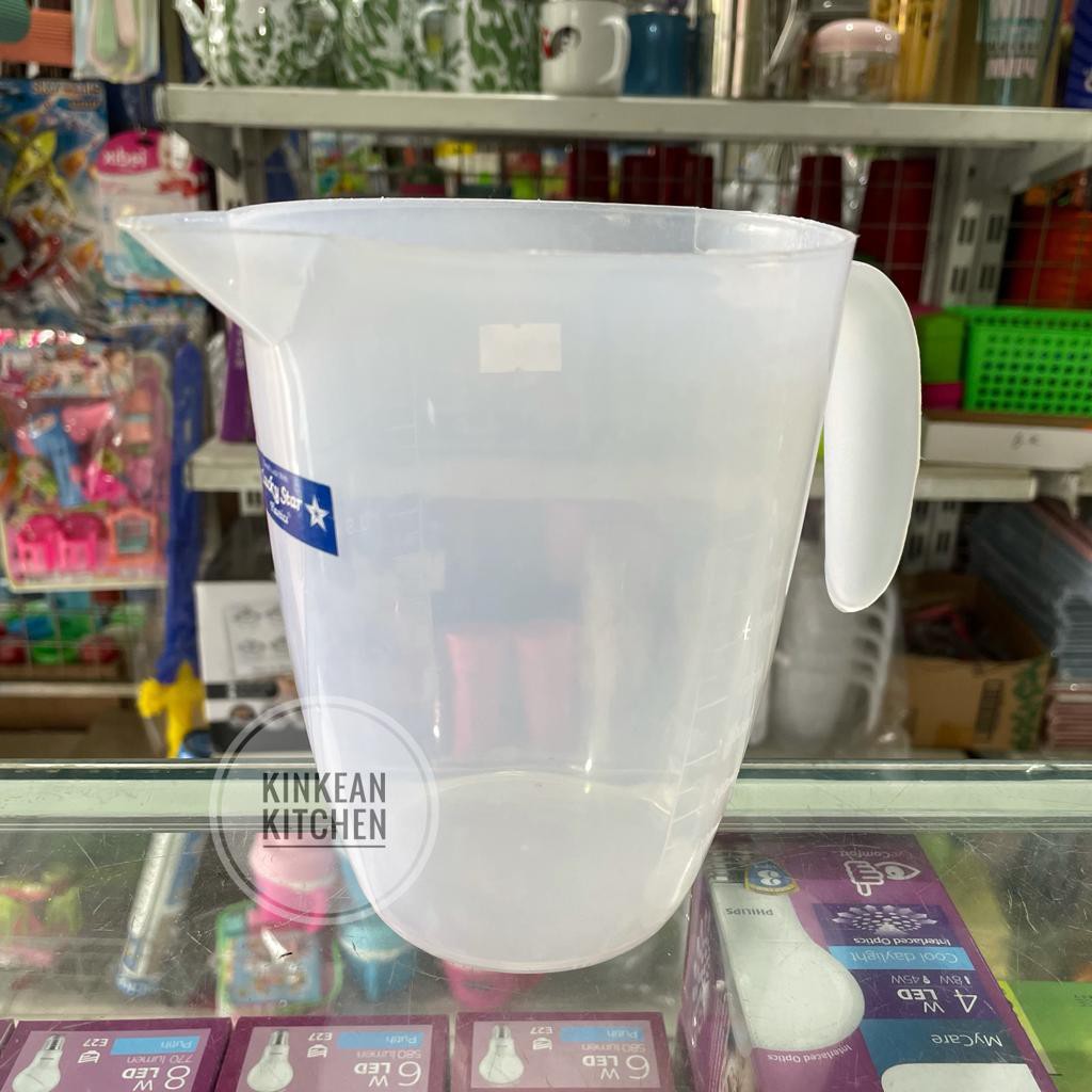 Gelas ukur/Takaran/Gelas Takar 1 liter - Lucky Star multifungsi