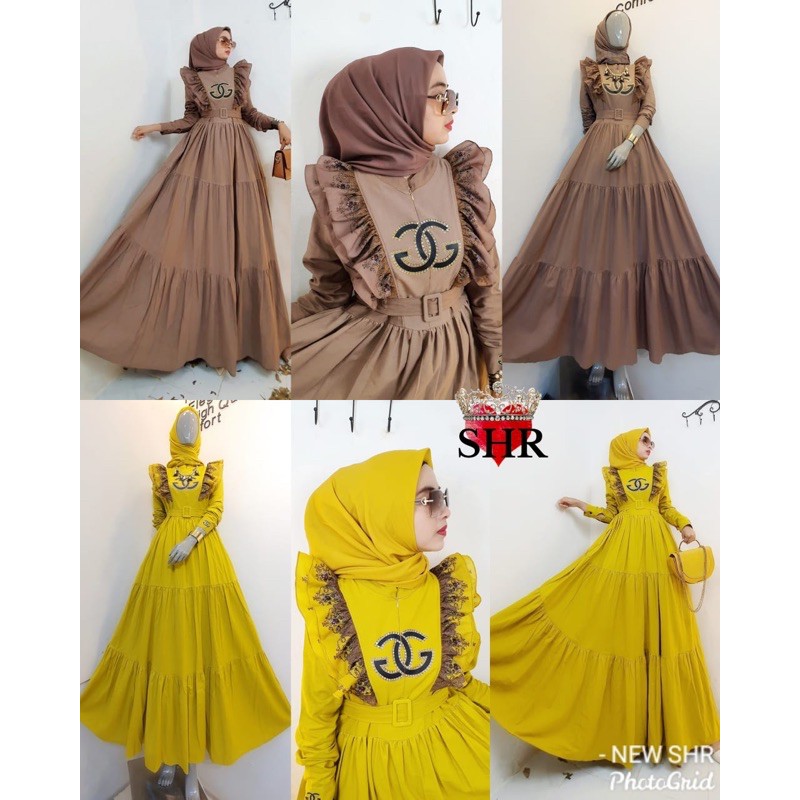 NEW SHR ORI 10000%  Maxi Dress Linen