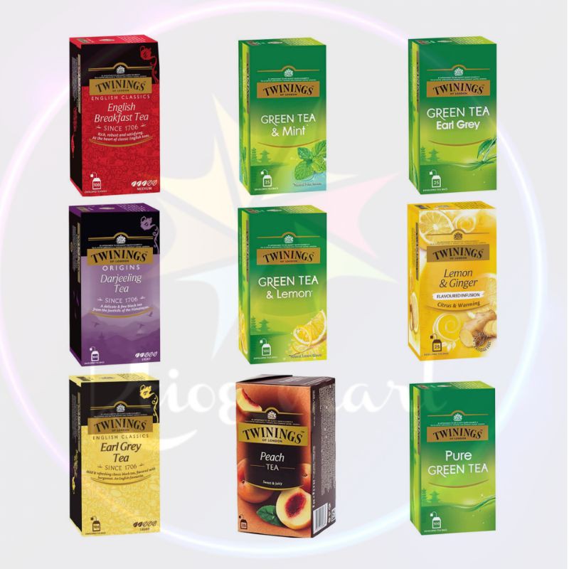 

Twinings Tea Ori Australia Box/Isi sachets/Tea Import