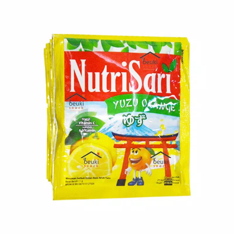 

Nutrisari YUZU Orange Pasti Nyegerin - 10pcs x 11gr