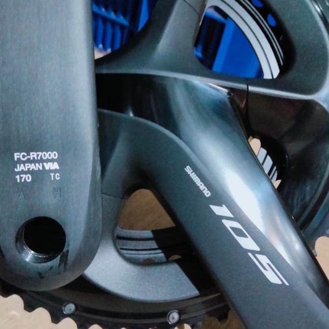 Jual Rugi Crank Shimano 105 R7000 11S 53-39T. Fc -R7000 105 11S. Crank Shimano