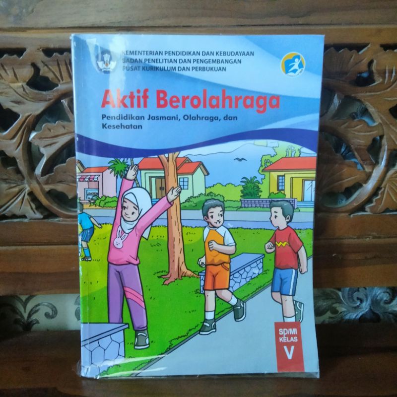 Preloved Buku Aktif Olahraga Kelas 5 SD K13 Diknas