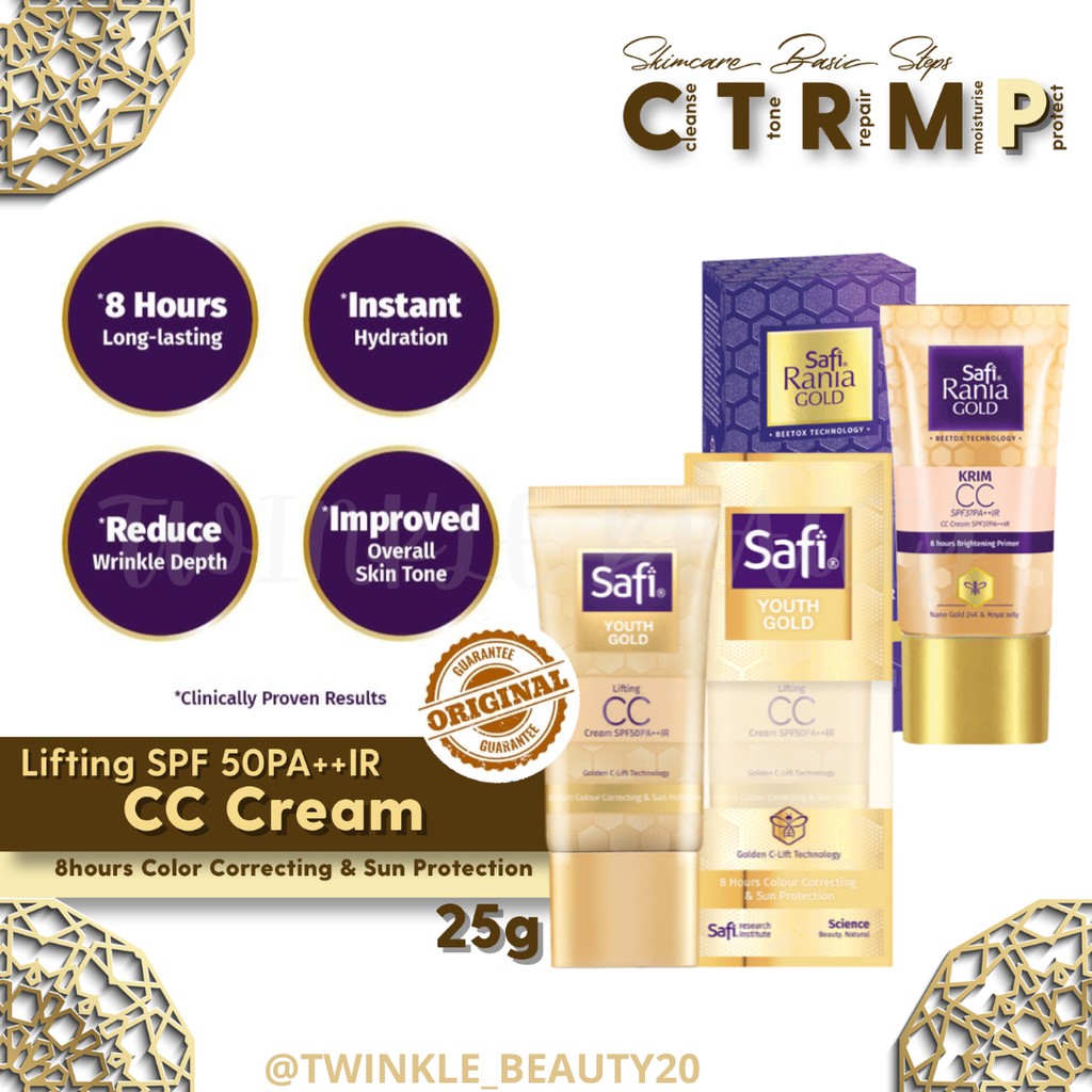 Safi Rania Gold/Youth Gold Malaysia - CC cream