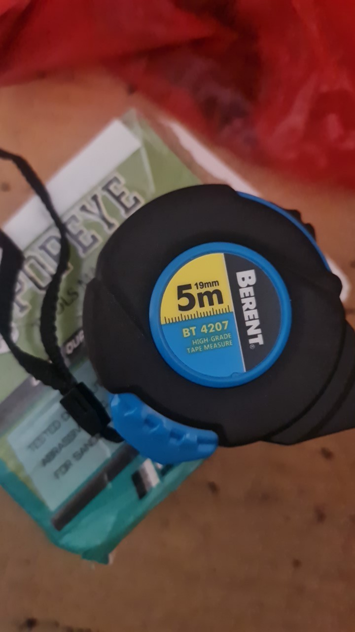 Berent Measuring Tape (meteran) 3, 5, 7.5, 10 Meter Alat Ukur Industri / Pertukangan