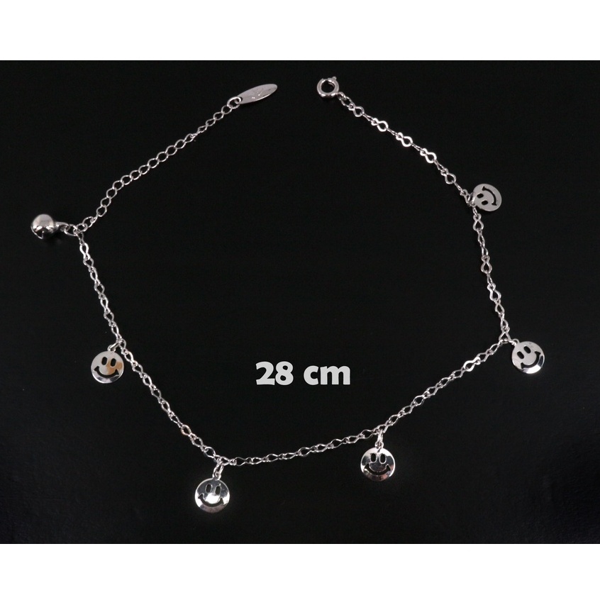 Gelang kaki putih xuping GK10