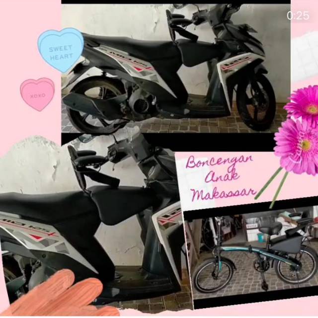 Boncengan Sepeda Lipat - belakang