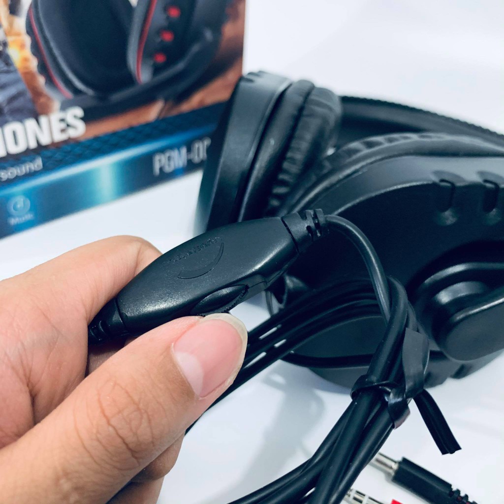 Headphone Gaming Super Bass Headset With Mix PUBG -Support Pc GM-002