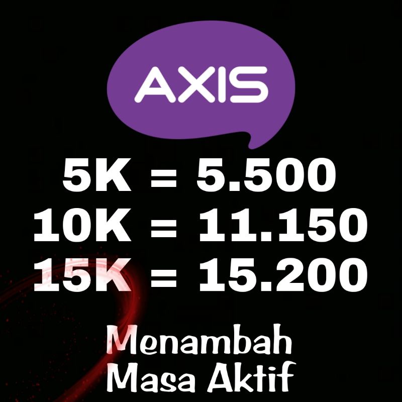 Pulsa Axis Tambah Masa Aktif