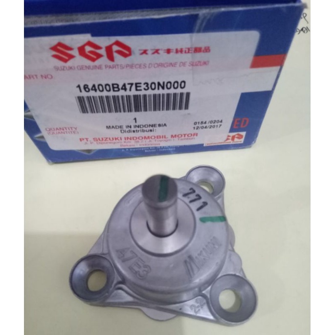 POMPA OLI PUMP ASSY ENGINE OIL SATRIA FU150 ORI SGP 16400-47E30-00