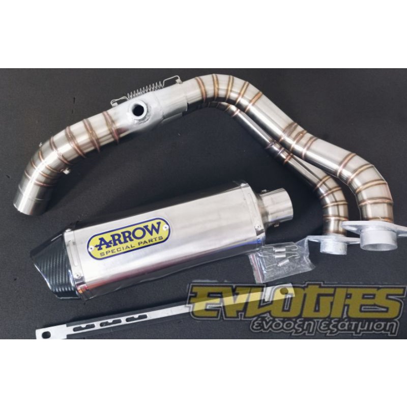 Knalpot Kawasaki Versys650 Ninja650 Er6n Er6f Arrow Ujung Carbon