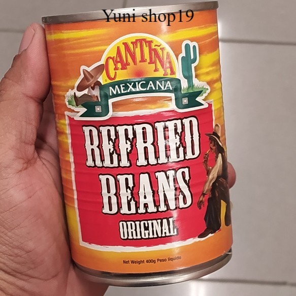 

cantina refried beans original 400gr