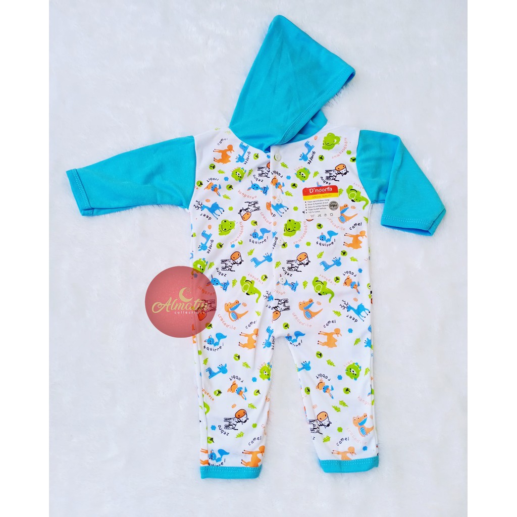 ￼ 3 Stel Baju Bayi Jumper/Jumper Bayi 0-8 Bulan Kancing Depan/Jumper Kaki Buka