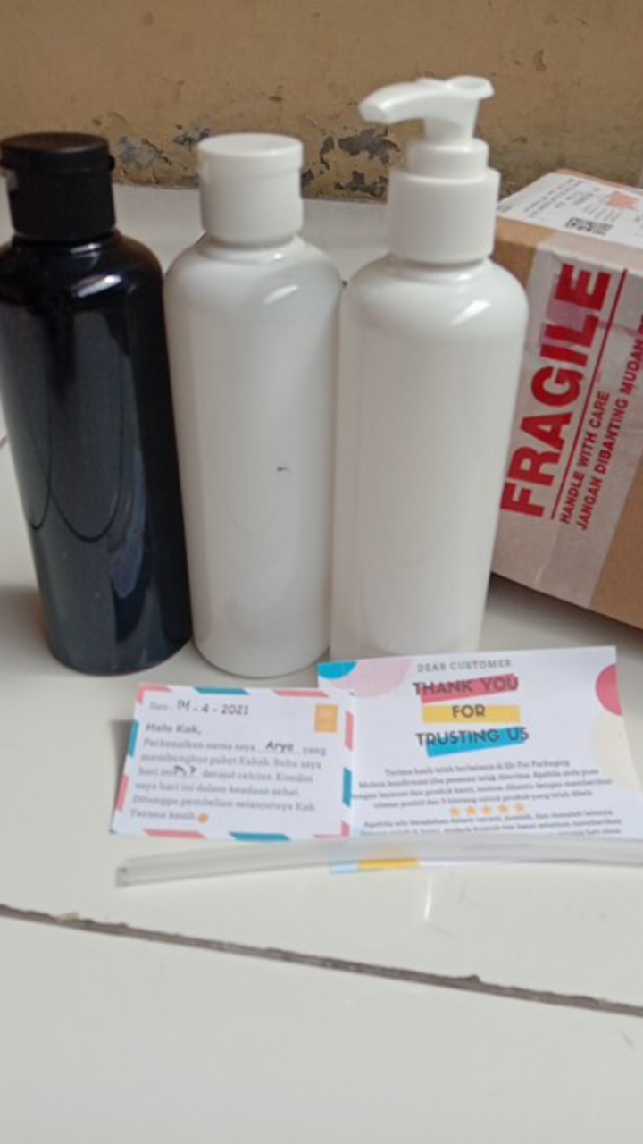 Botol Fliptop 250 Ml L Botol Handsanitizer 250ml L Botol Toner L Wadah Kosmetik L Botol Minyak Refil