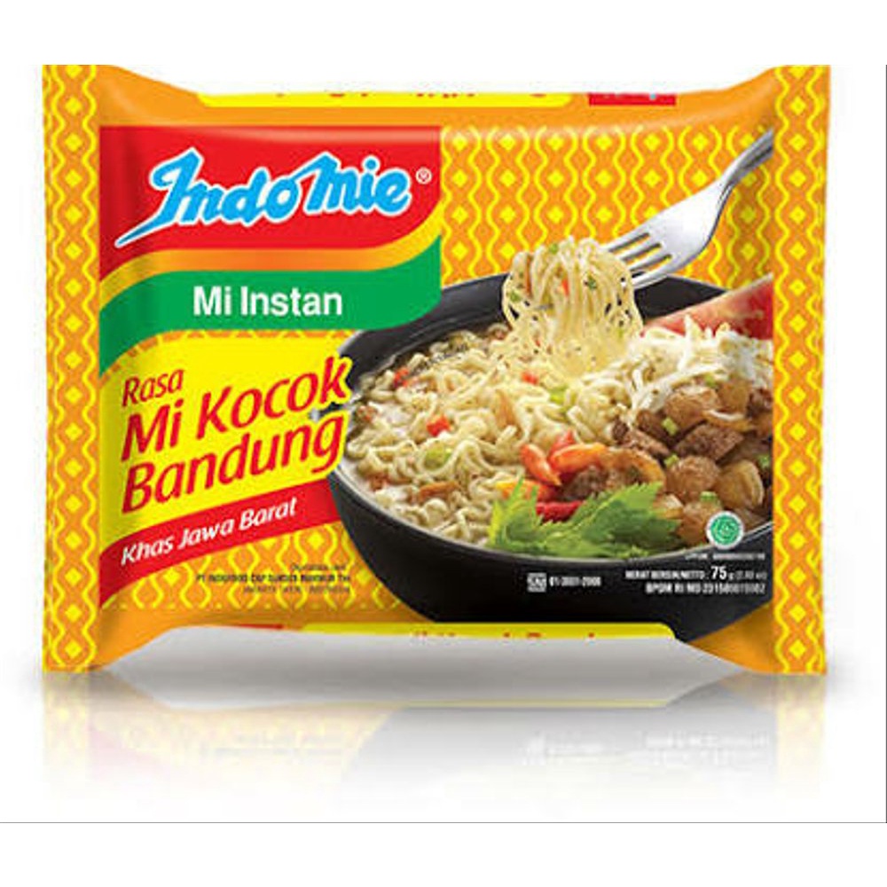 

Indomie Kuah Rasa Mie Kocok Bandung 72gr Satuan / Per kardus Termurah