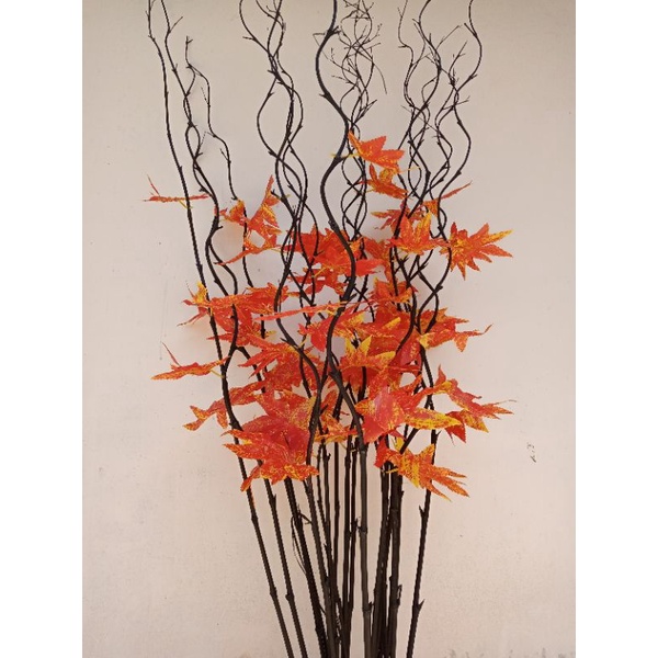 1 bambu ulir hitam MAPEL JARI OREN /1MJO