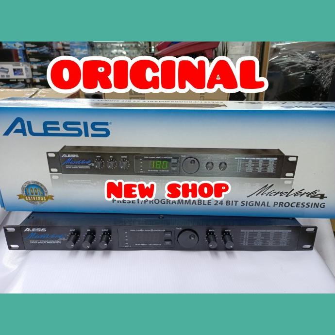 Efek Vocal ALESIS MICROVERB 4 Original MADE IN USA Garansi resmi Star Seller