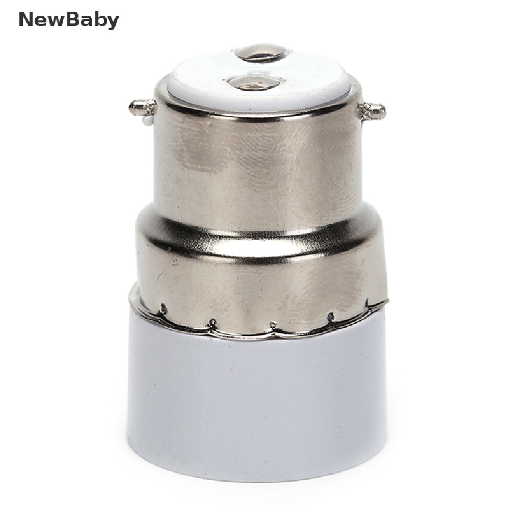 Newbaby Adapter Konverter Fitting Lampu Bohlam B22 Ke E14