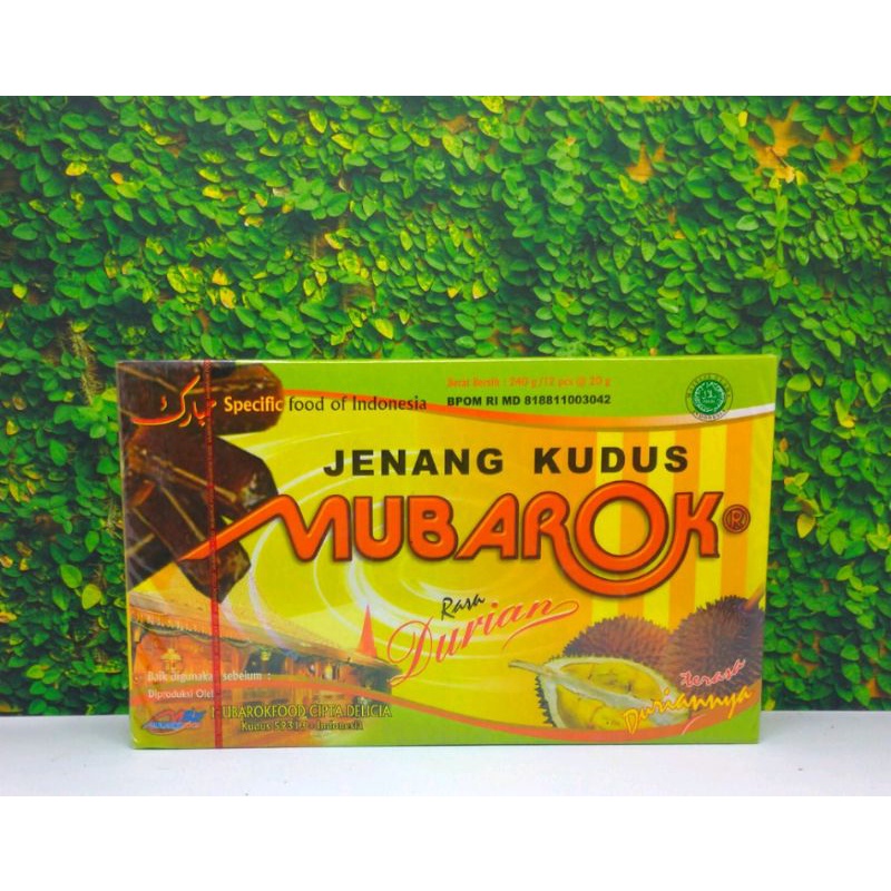 

JENANG KUDUS MUBAROK DURIAN ISI 12PCS