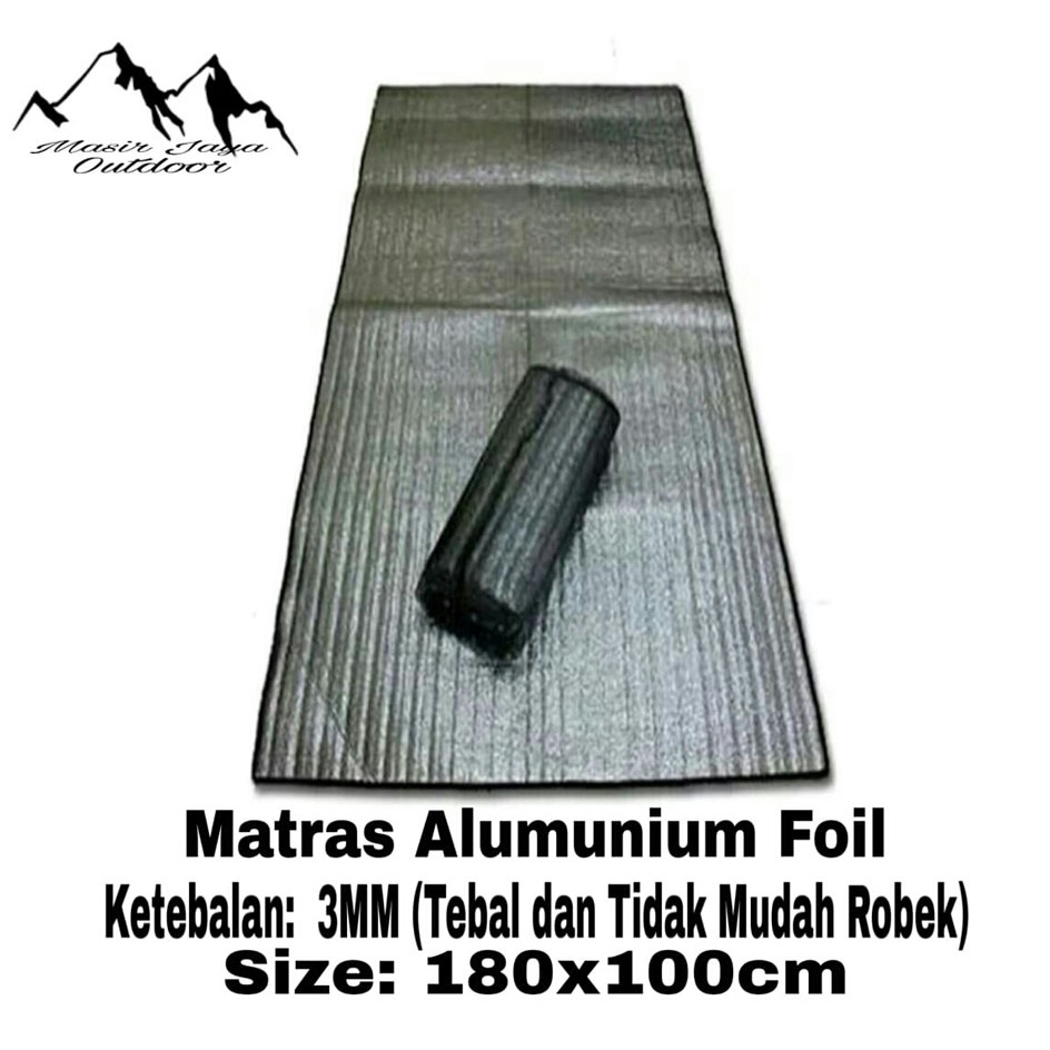 MATRAS ALUMUNIUM FOIL MATRAS FOIL MATRAS CAMPING TIKER CAMPING