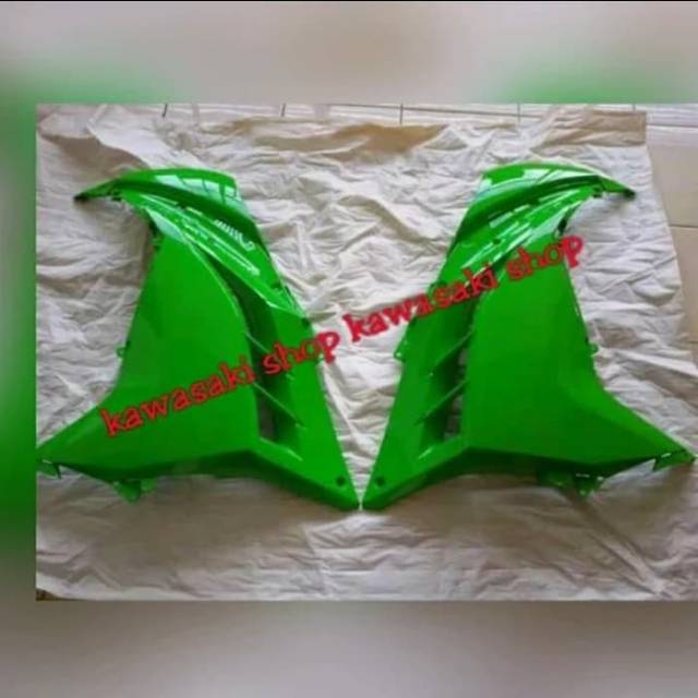 fairing cover body sayap ninja 250 fi kiri kanan original kawasaki