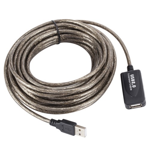 USB 2.0 Active Extension Cable 5M (16 Feet) BAFO