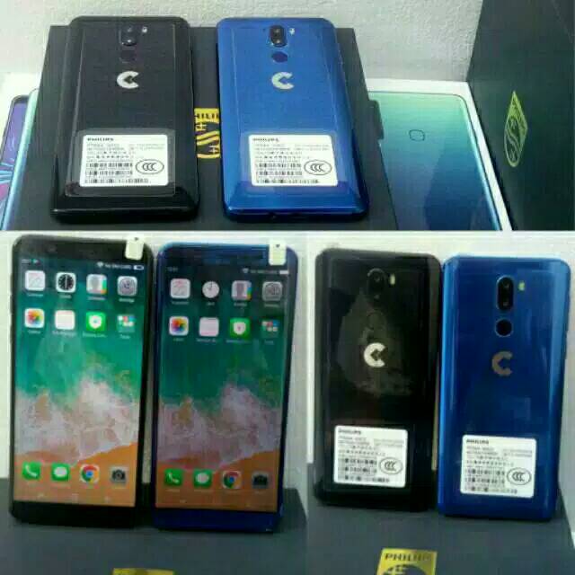 Hp murah hp Philips s562Z ram 4gb rom 64gb Baru lengkap sinyal 4g bkn 2720 e212 xs