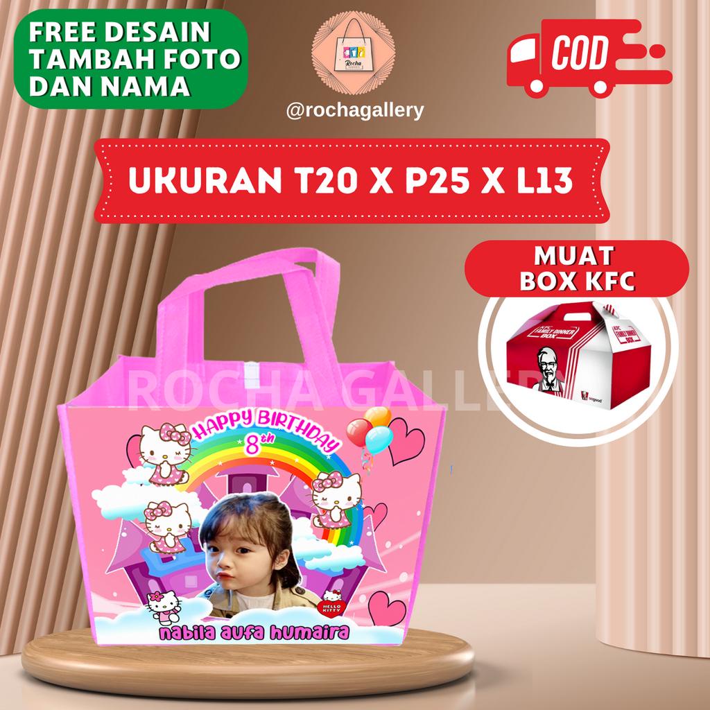 

Tas Souvenir Muat KFC - Goodie Bag Ultah Muat KFC Paling Murah - Tas Ultah Muat KFC - Tas Ultah Muat KFC Free Desain - Tas Custom Ultah Free Nama Dan Foto