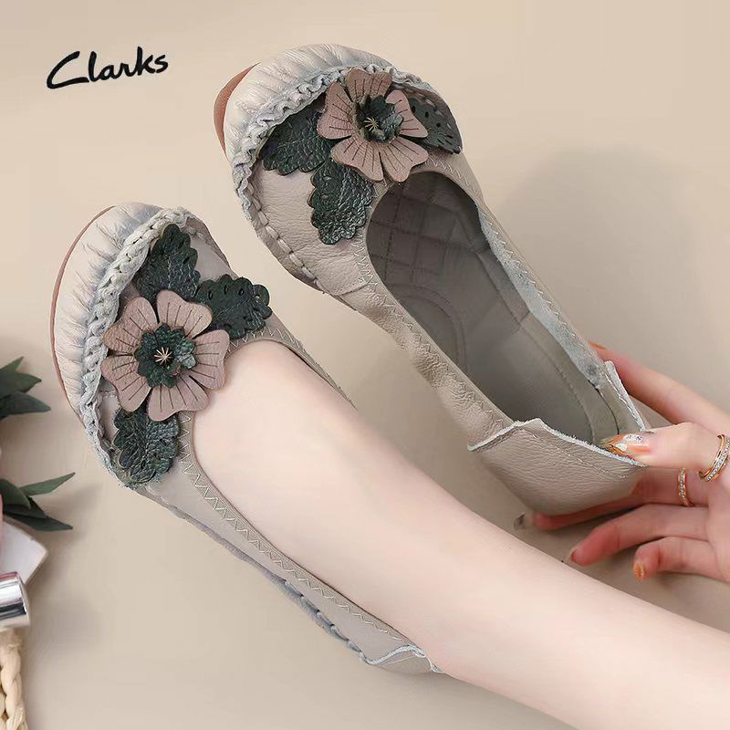 SEPATU KULIT WANITA CLARKS KD1180 / SEPATU KERJA KANTOR